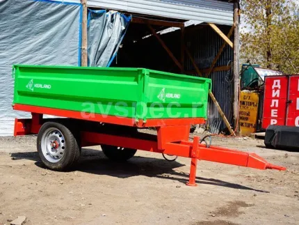 Прицеп Kerland П-3210 с ПСМ к трактору (самосвальный)